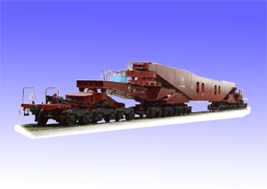 D45型450t落下孔車