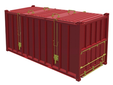 20英尺硫磺集裝箱