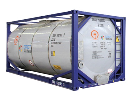 20英尺框架罐式集裝箱