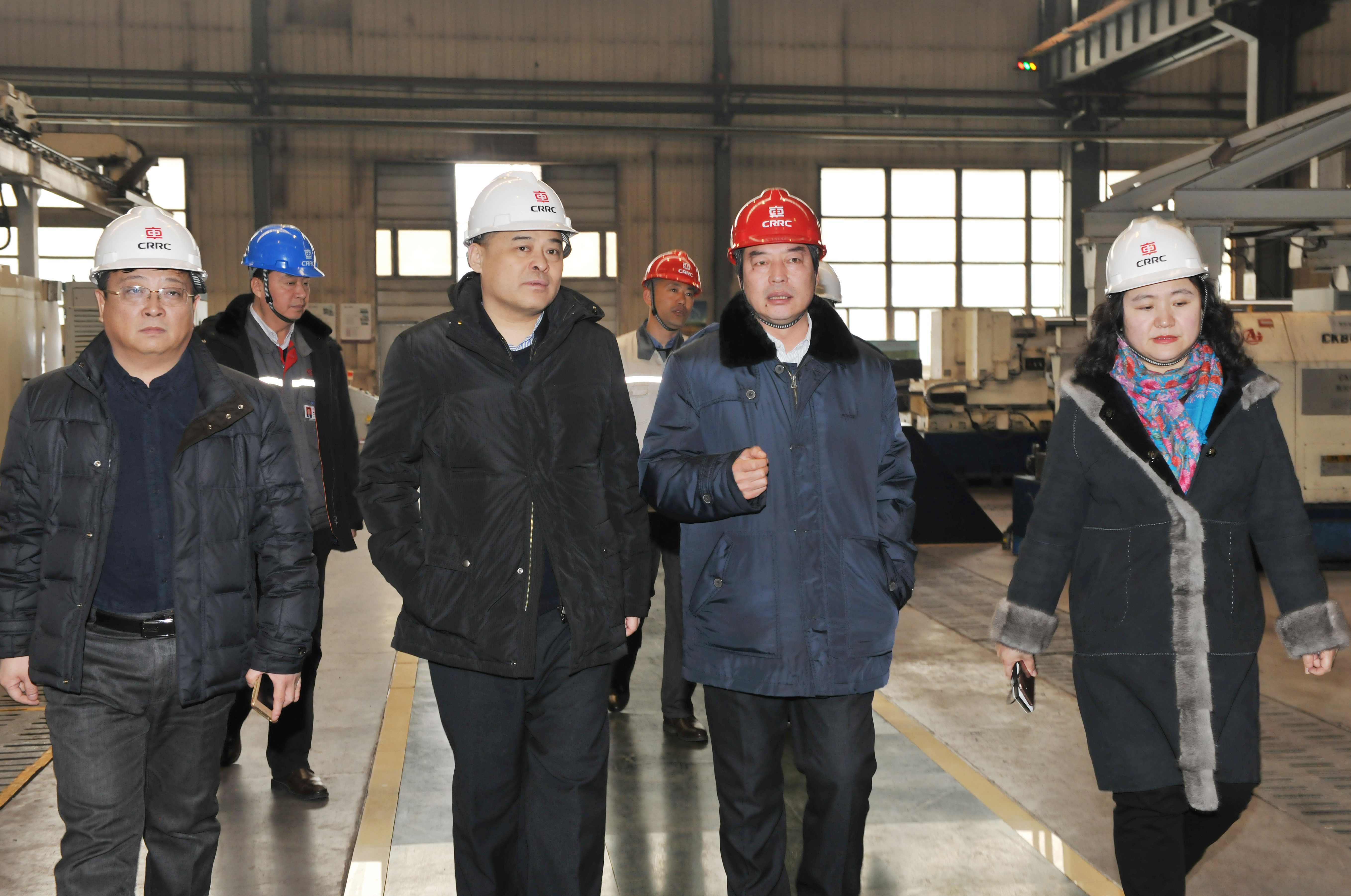 2017年2月21日,齊齊哈爾市常務副市長鄭大光到公司調研
