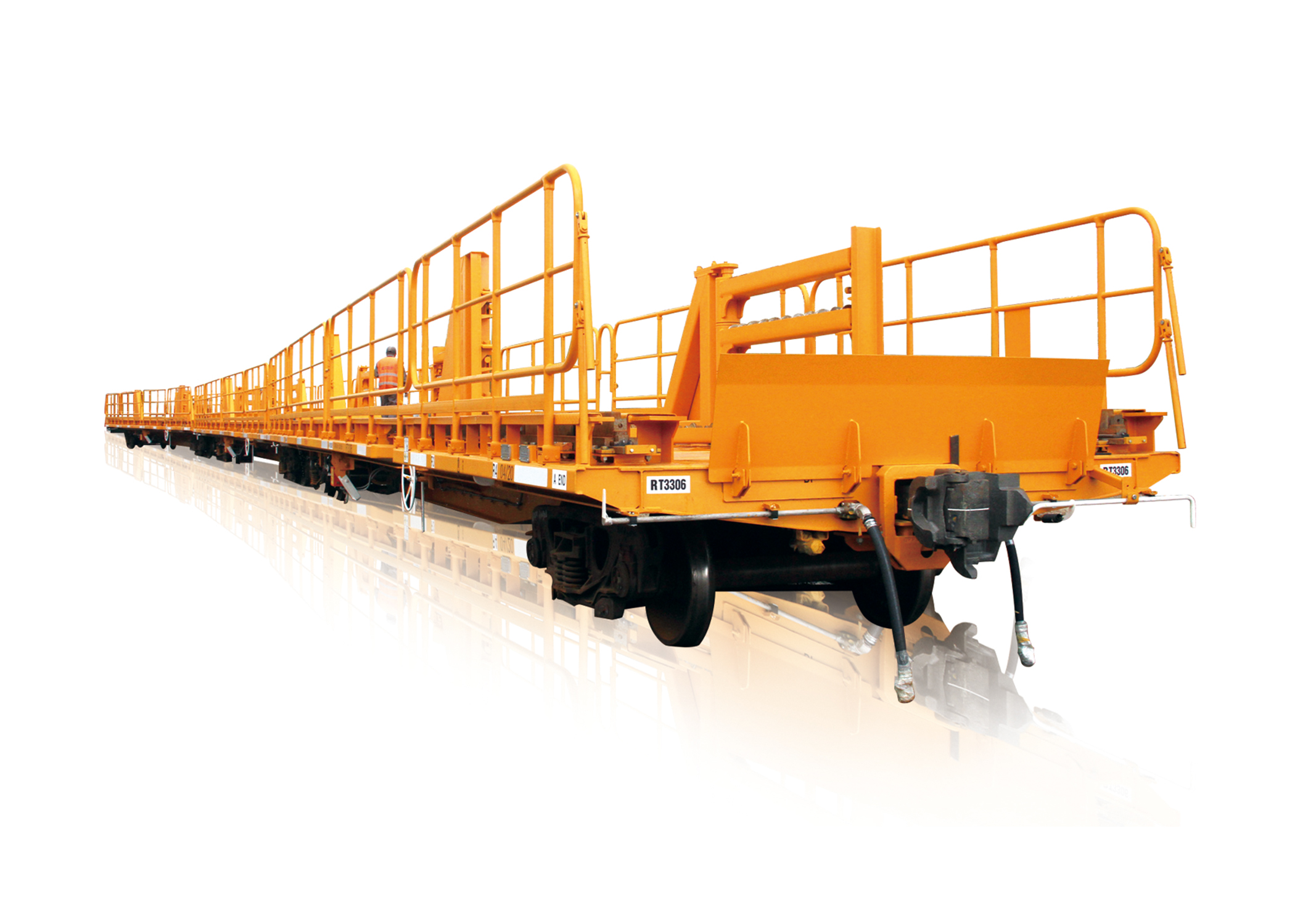 出口澳大利亞力拓公司長鋼軌車