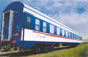 YW25K型空調硬臥車