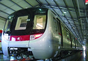 香港西港島線地鐵車輛