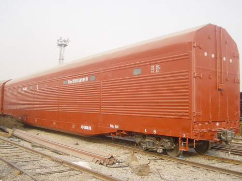 SQ6型凹底雙層運輸汽車專用車