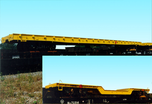 出口日本供台灣平台車及低平台車