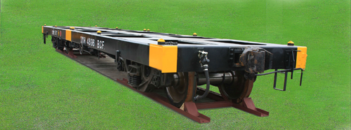 出口泰國米軌集裝箱專用平車