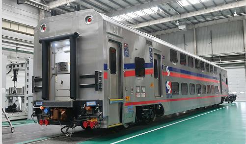 費城動力集中雙層不鏽鋼動車組