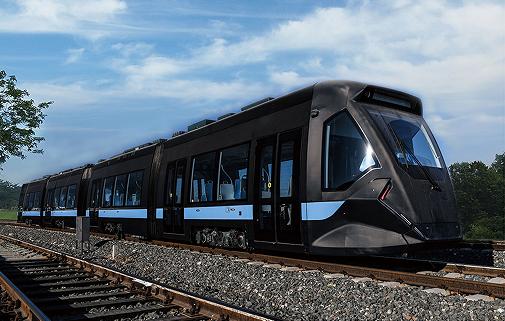 無線供電100%低地板有軌電車