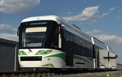 燃料電池超級電容混合動力100%低地板有軌電車