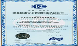 ISO14000（環境與職業健康體係）