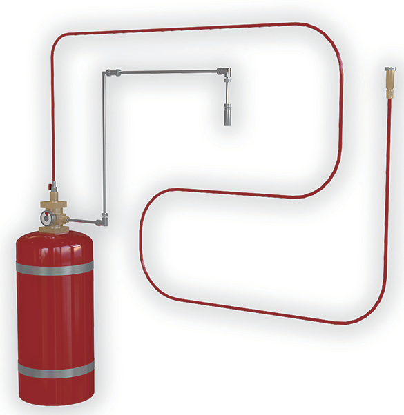 探火管式滅火裝置