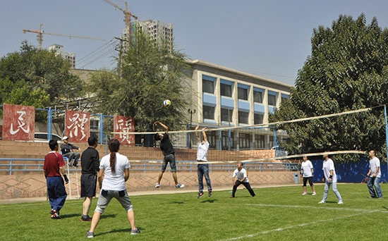 蘭州公司氣排球比賽