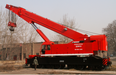 NS160G型160噸全液壓鐵路起重機