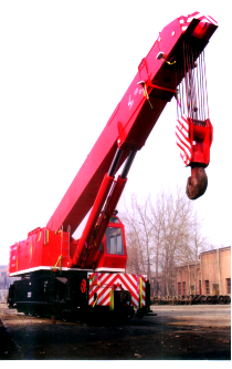 產品名稱：NS100G型100t 全液壓伸縮臂式鐵路起重機