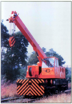 BT8.3型8噸全液壓鐵路起重機（出口巴基斯坦）