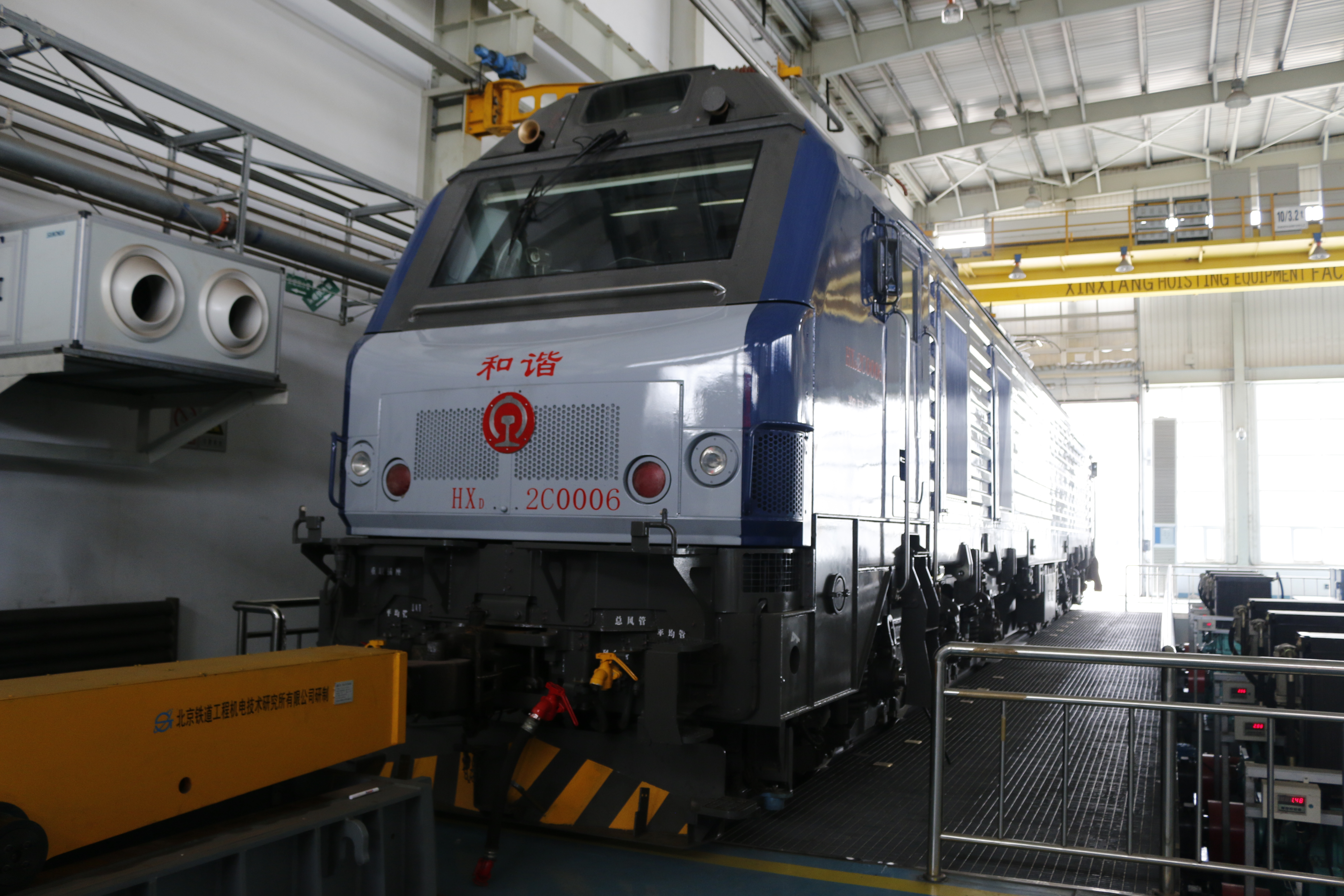 HXD2係列電力機車檢修工作