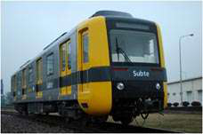 Metro car for Argentina