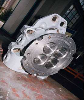 Worm Iron Casting Cylinder Heads
