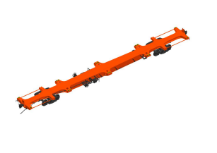 Australia 80ft Container Flat Wagon