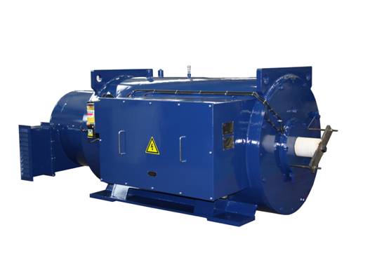 3MW jacket cooling double-fed asynchronous wind power generator