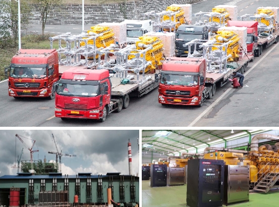 Projet de centrale diesel de 27 MW OKI en Indonésie