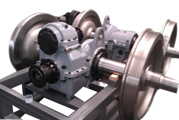 GTC-80鋼軌探傷車車軸齒輪箱