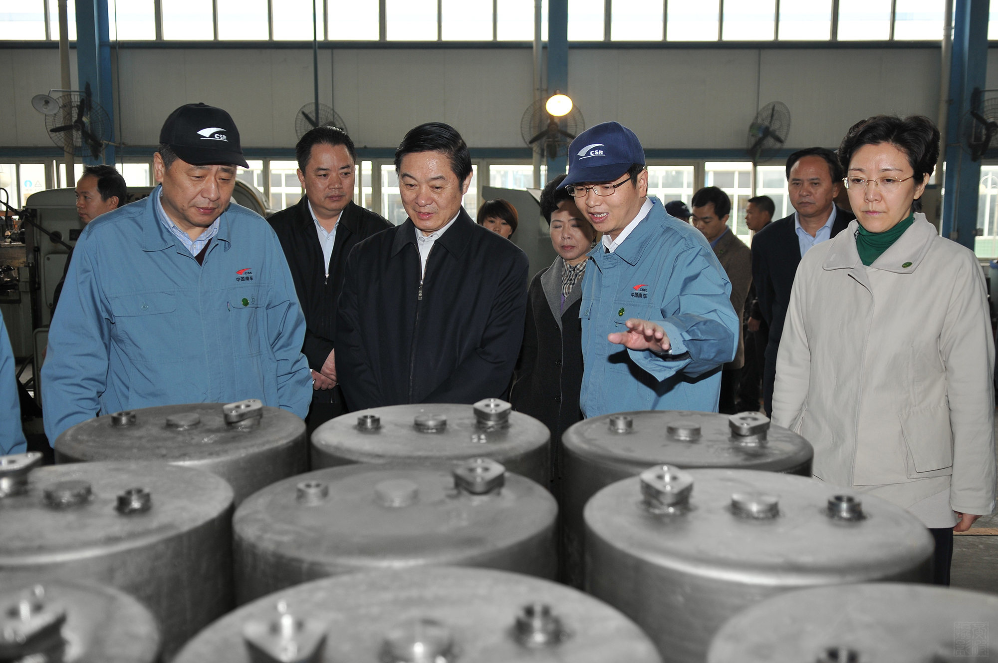 2011年11月原四川省省委書記劉奇葆到公司考察