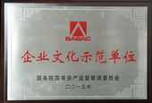 首批中央企業企業文化示範單位