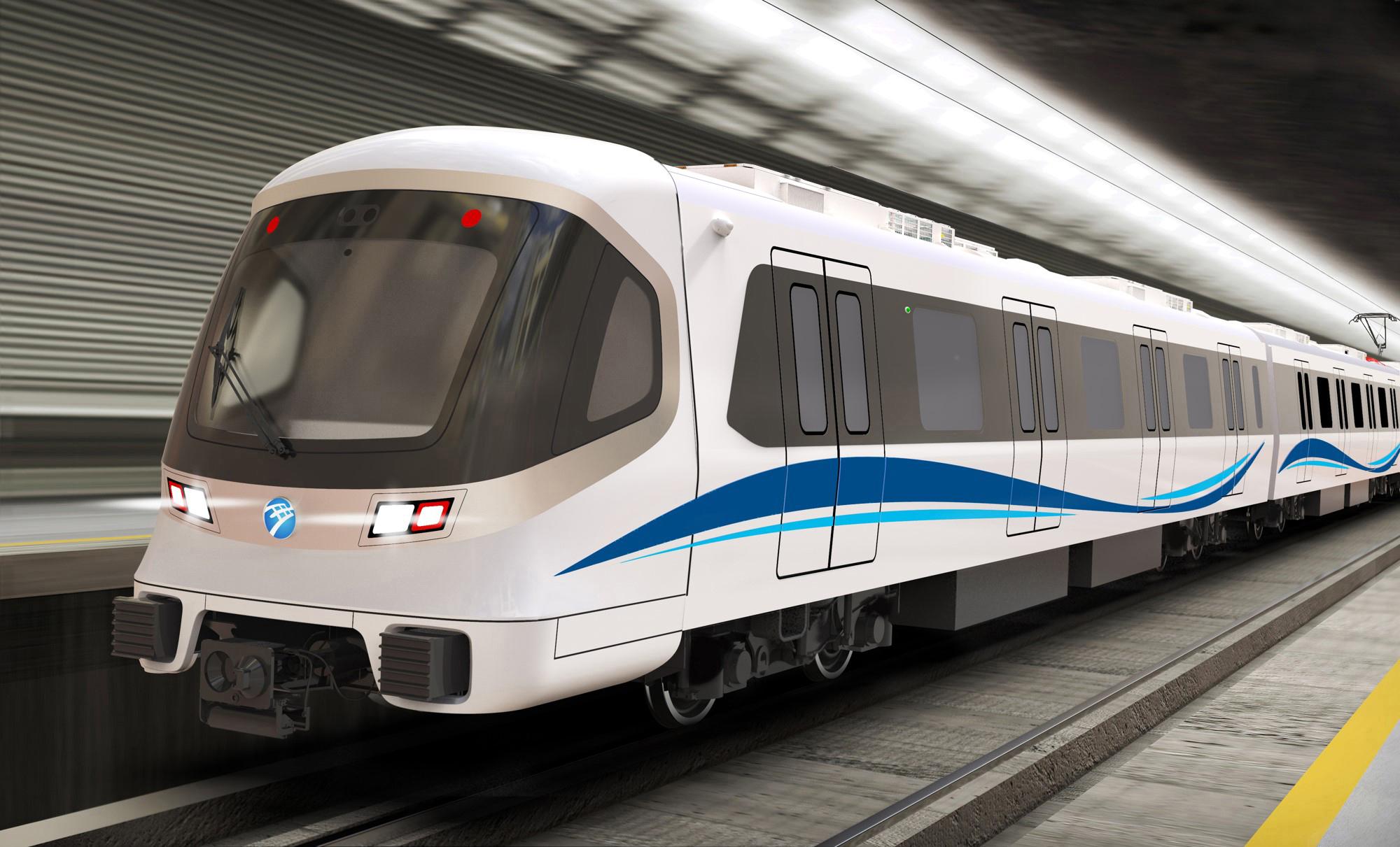 寧波市軌道交通5號線工程車輛