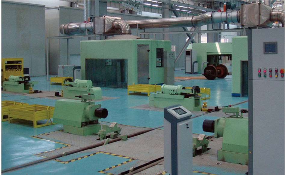 動車CRH2型軸端工位擰緊機ZZB-3000DA