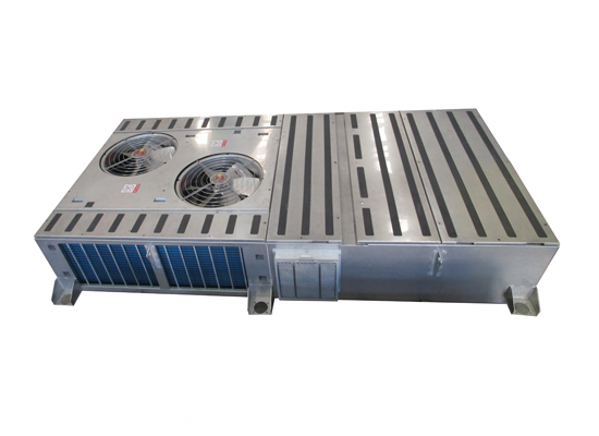 現代低地板有軌電車客室空調