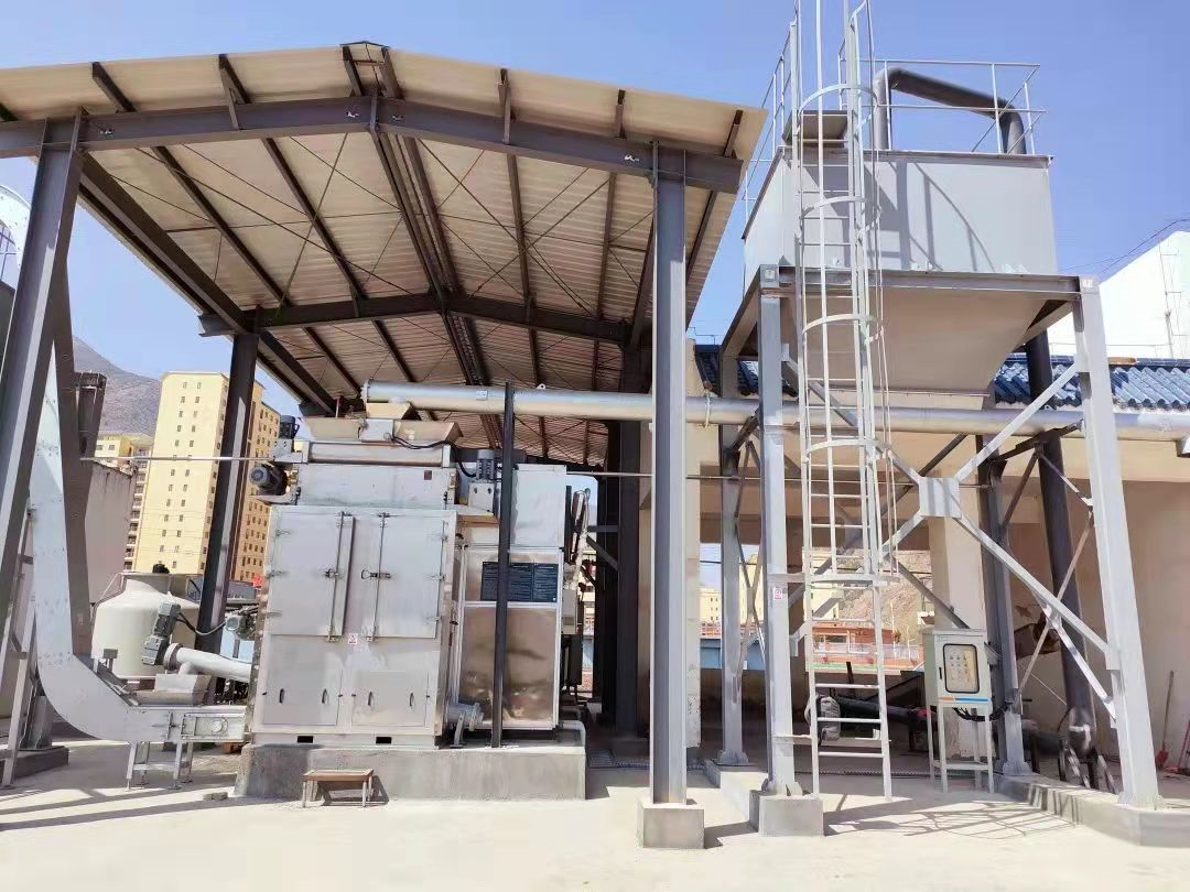 公司承接霍爾果斯汙水處理廠汙泥幹化項目