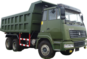 重汽斯太爾王礦鬥自卸車