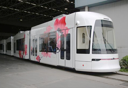 New Tram in Haizhu District of Guangzhou (CNDDB)