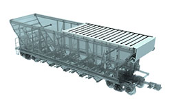 CCK145不鏽鋼礦石敞車