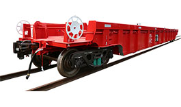 凹底集裝箱平車