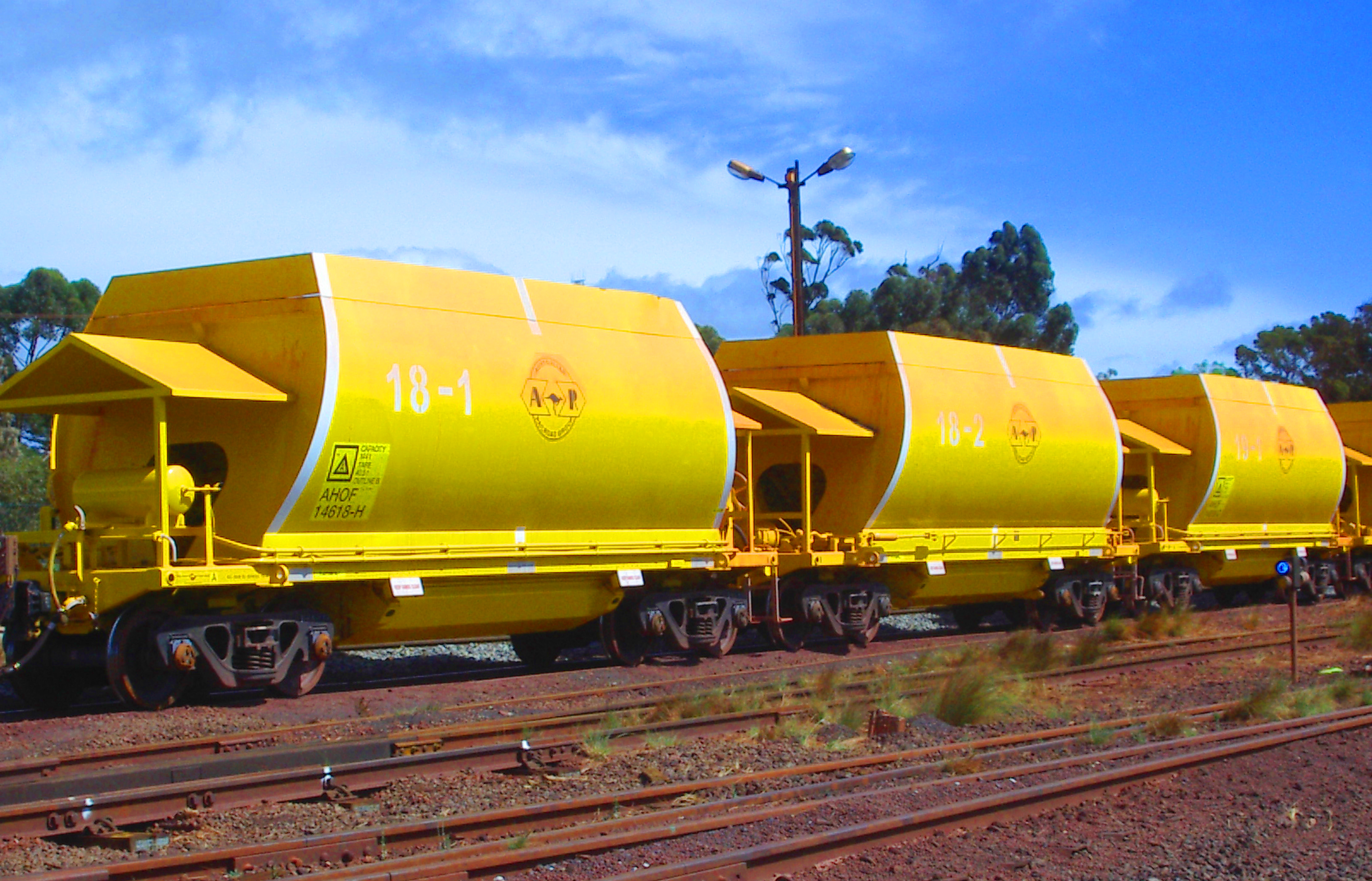 P72-AUS-Type High-Capacity Covered Hopper Car