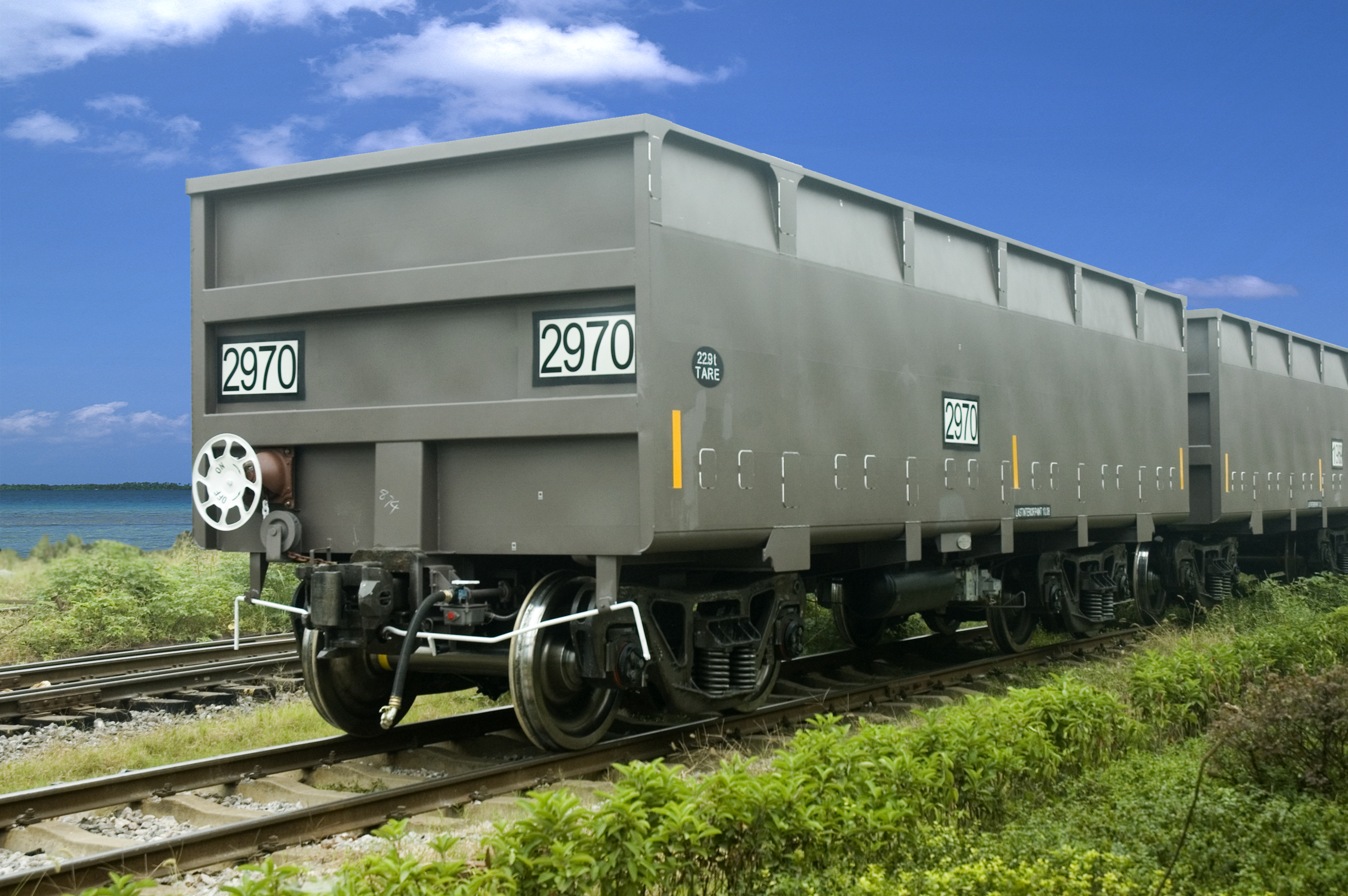 40t Axle Load Open Hopper Car for Ore