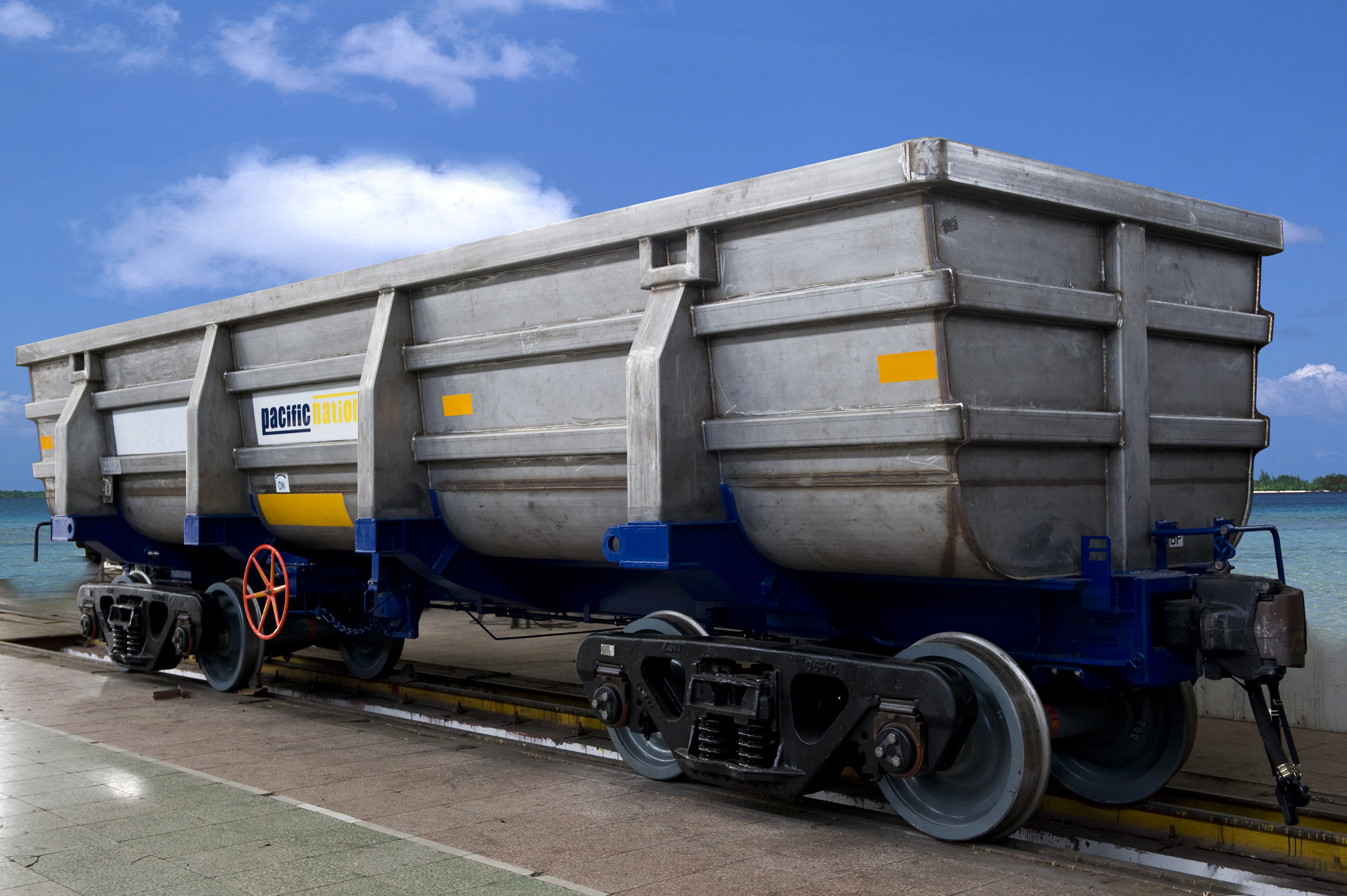 Open Hopper Car for Magnetic Iron Ore