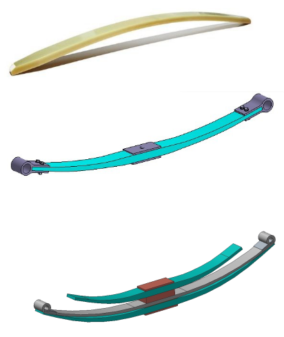 複合材料板彈簧