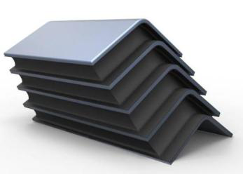 一係簧（V形簧）