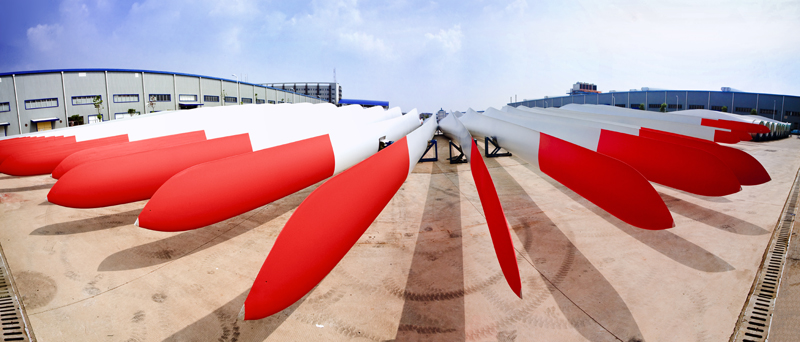 2.XMW風電機組係列葉片