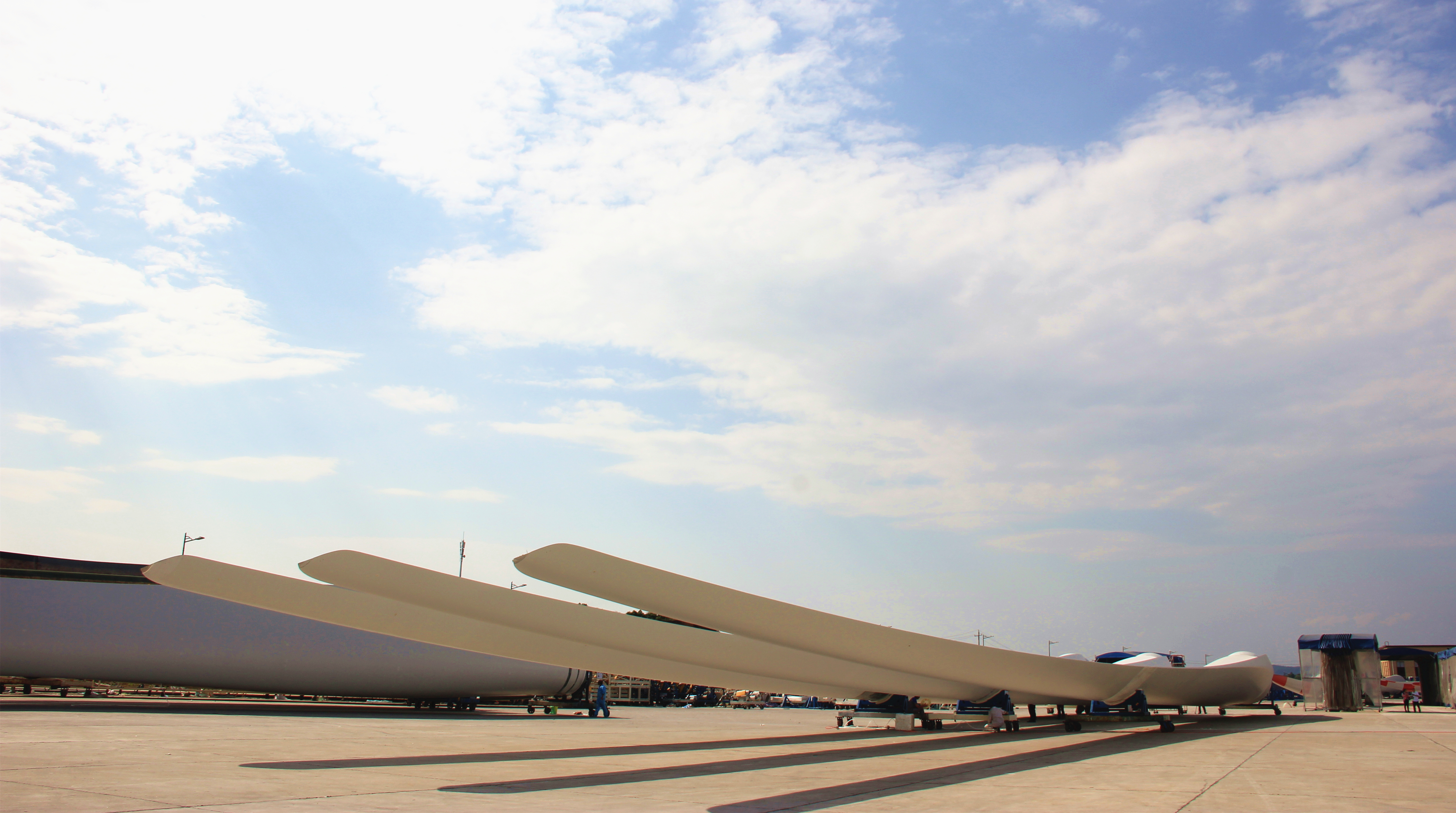 3.XMW風電機組係列葉片