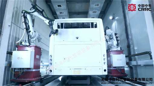 大型客車機器人自動磨拋係統