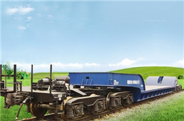 D15B型150t凹底平車