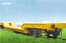 D10A型90t凹底平車