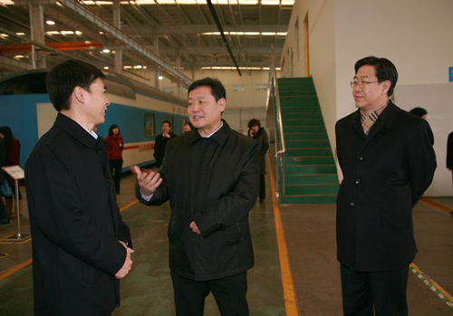 省委常委、市委書記孫瑞彬國祥調研