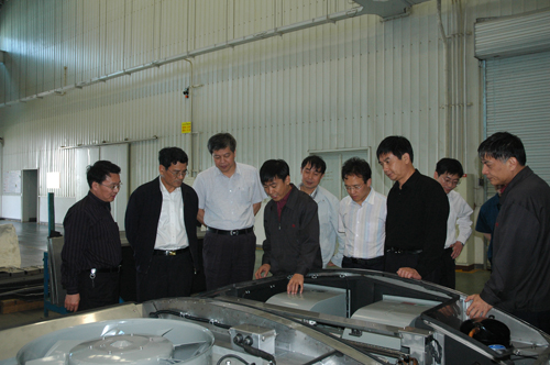 國務院國資委國有企業監事會主席師金泉來公司調研