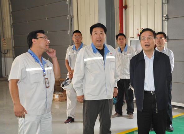 2015年10月17日，河北省委常委、紀委書記陳超英到公司調研