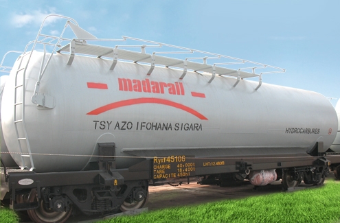 Light Oil Tank Car for Madagascar